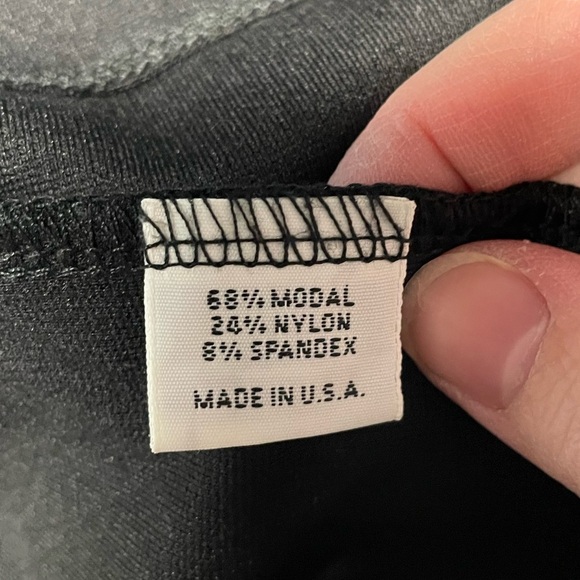 Bryn Walker lakenlook top long sleeve drape cowel neck black women’s size small - Picture 5 of 5